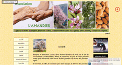 Desktop Screenshot of amandier68.org
