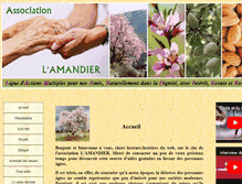Tablet Screenshot of amandier68.org